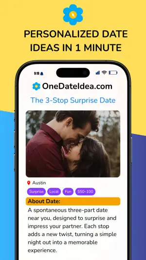 OneDateIdea - Date Night Ideas screenshot 1