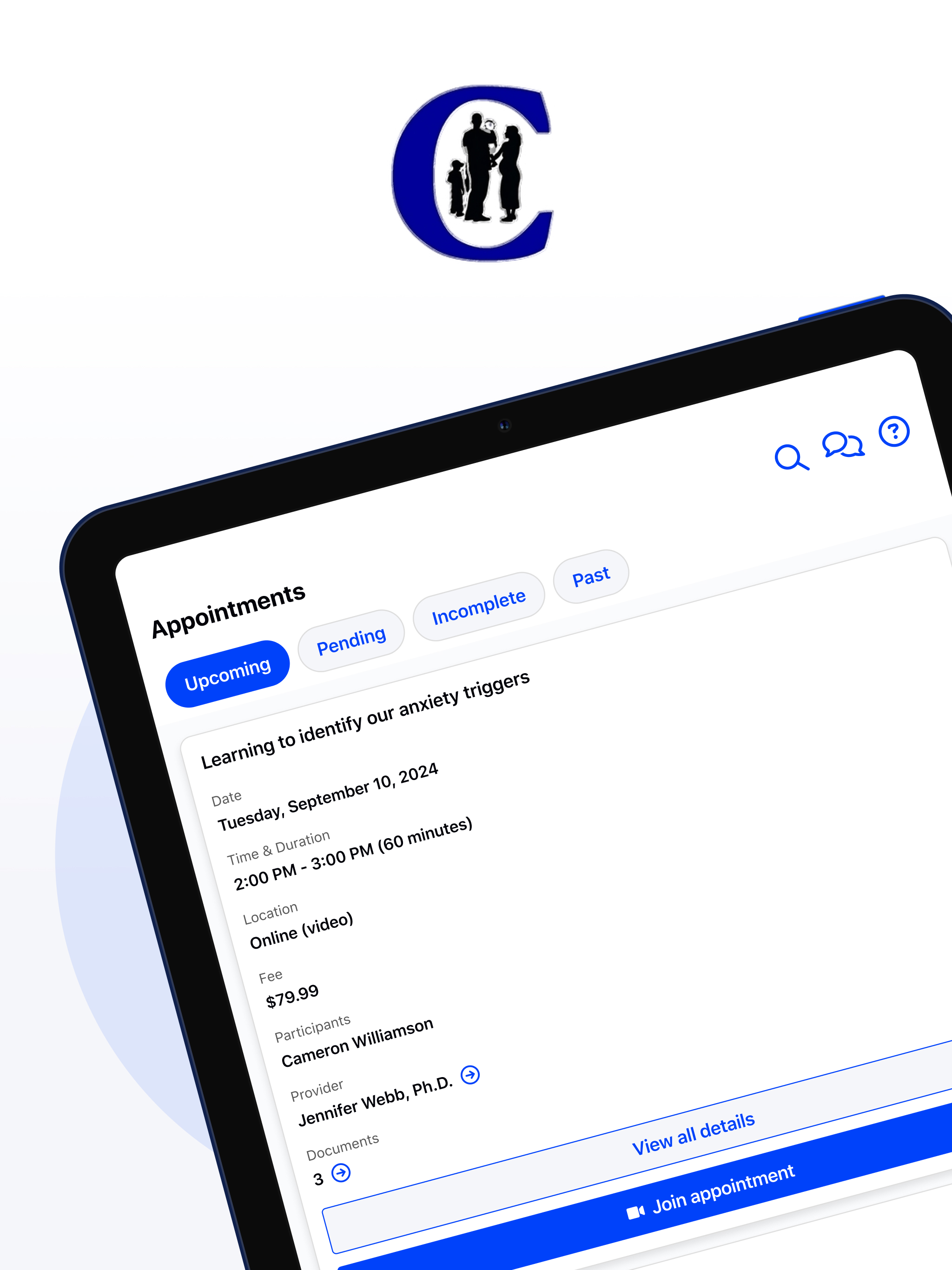 Comprehend, Inc. Client Portal screenshot 6