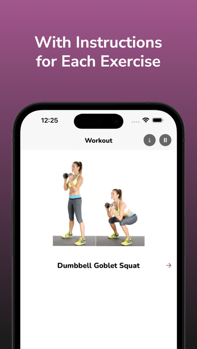 Lifting Weights for Women Screenshot
