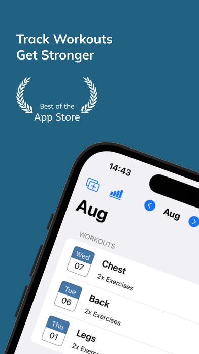 Power Workout Tracker Screenshot
