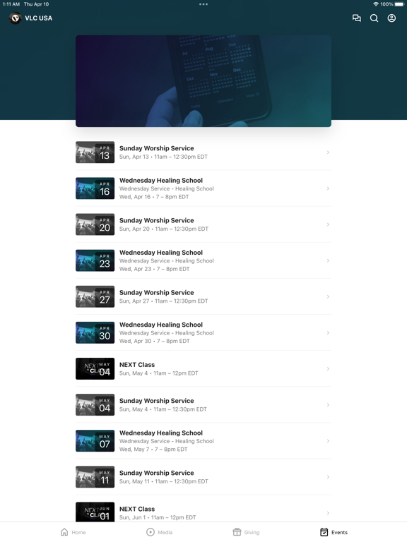 Victory Life Church KY, Inc. iPad screenshot 3 - Education app