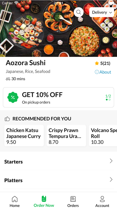 Aozora Sushi Screenshot