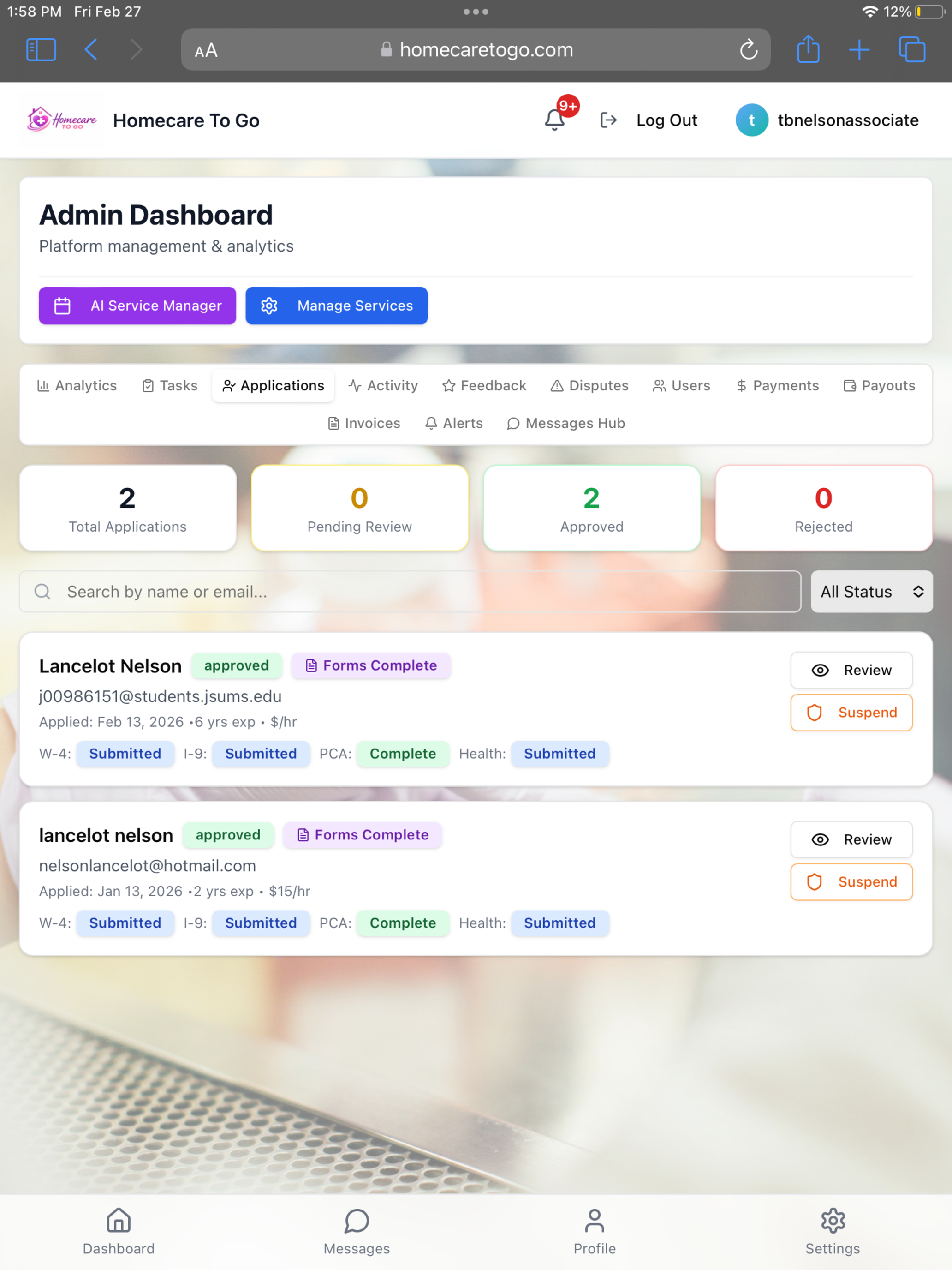 Homecare - To Go screenshot 13