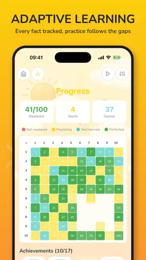 Droptiply EDU – Times Tables screenshot 2
