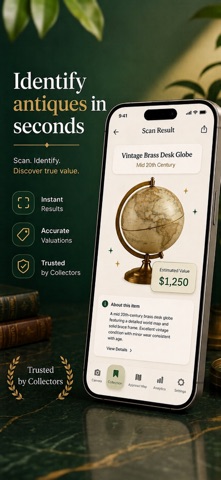 Antique Snap: Value Scanner iPhone screenshot