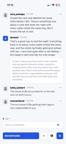 doremiradio: AI Radio iPhone screenshot