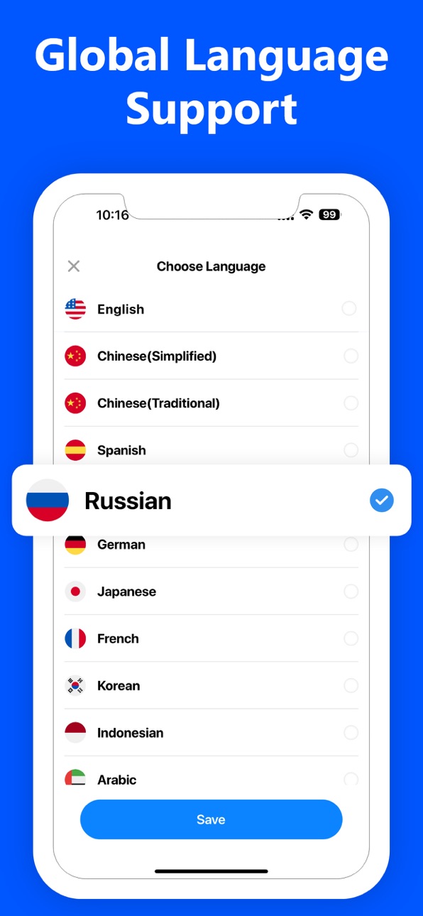 iPhone screenshot
