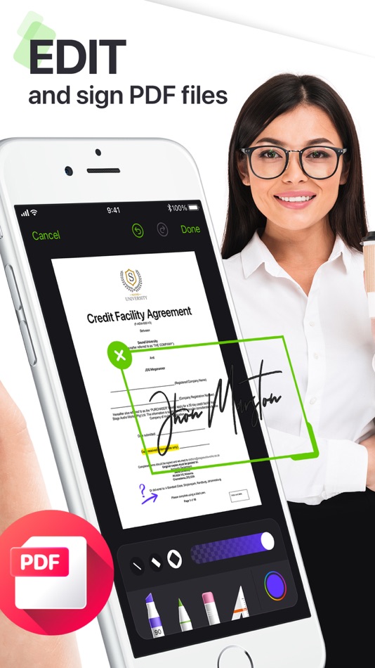 #2. My Scanner: Scan to PDF & Edit (iOS) 来自: Dream App Studio UAB