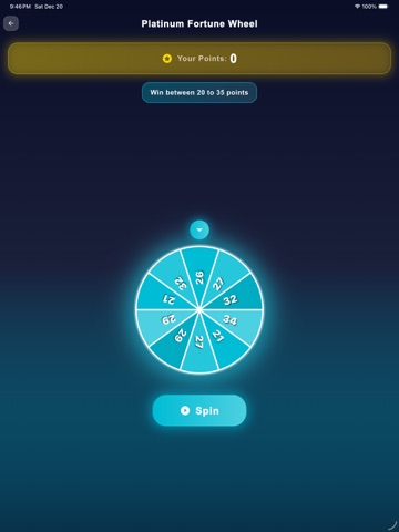 fun spin game iPad screenshot