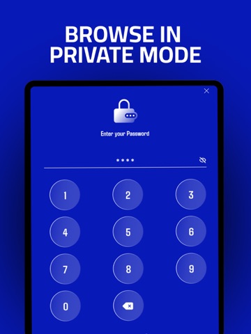 X Browser PRO - Private & Safe iPad screenshot