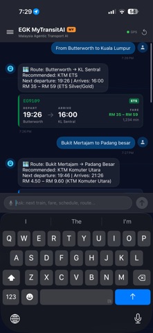 EGK MyTransitAI screenshot