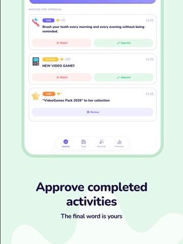 ChoreReward: Family routines iPad screenshot 6