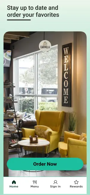 Carmela Coffee Company screenshot 1