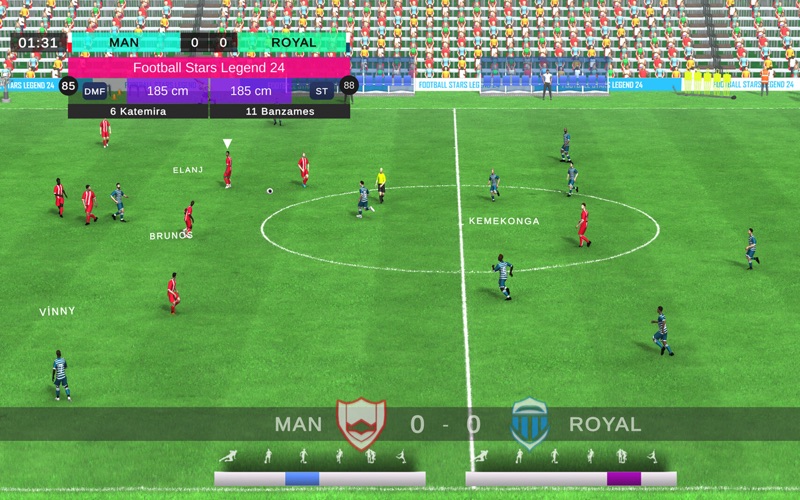 Football Stars Legend 24 screenshot 1