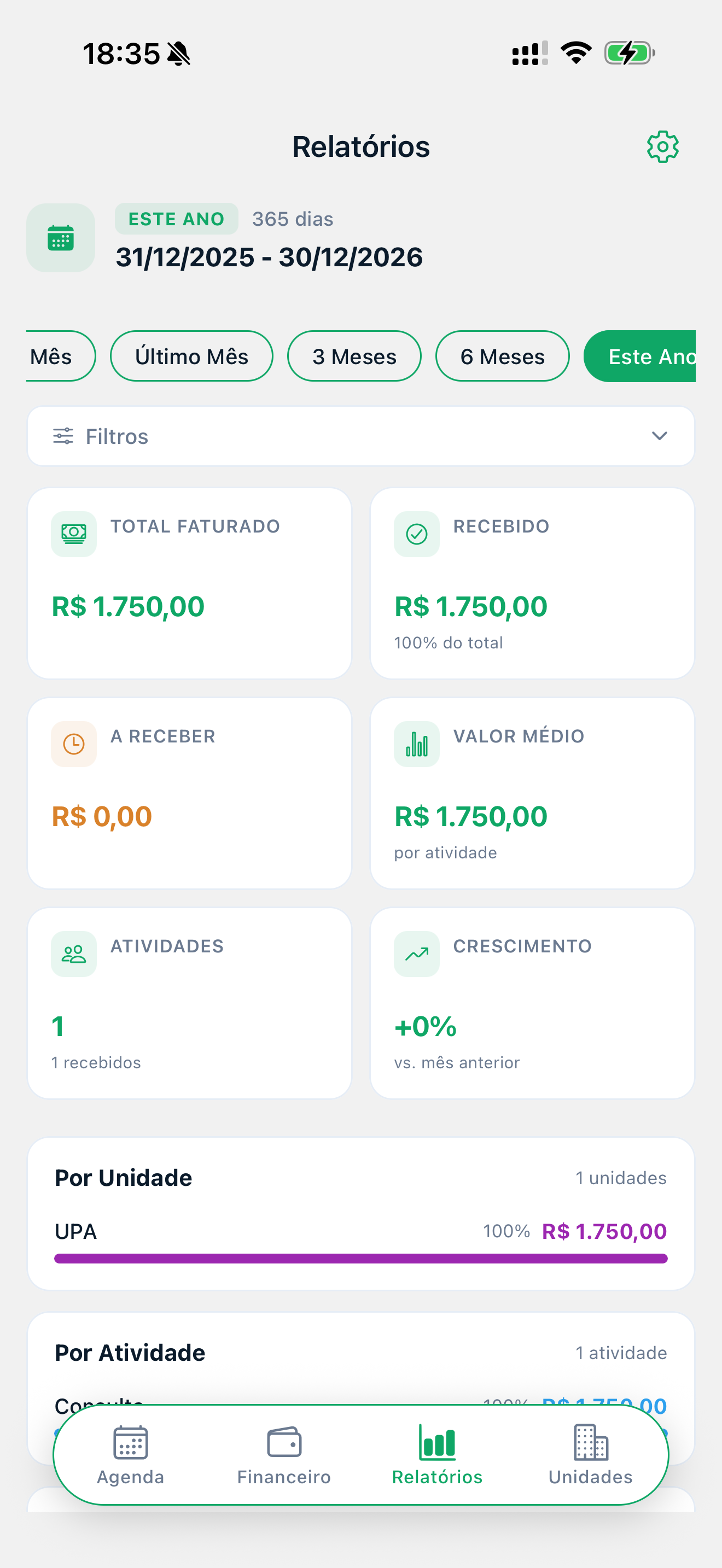 MedRenda: Recebimentos screenshot 3