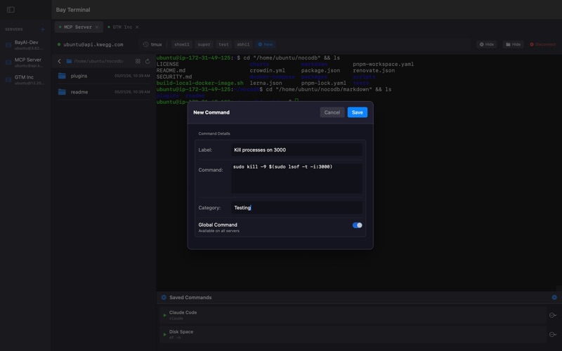Bay Terminal screenshot 4