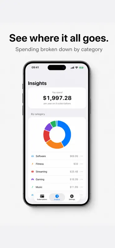 Subscription Tracker Renewals screenshot 2 of 3