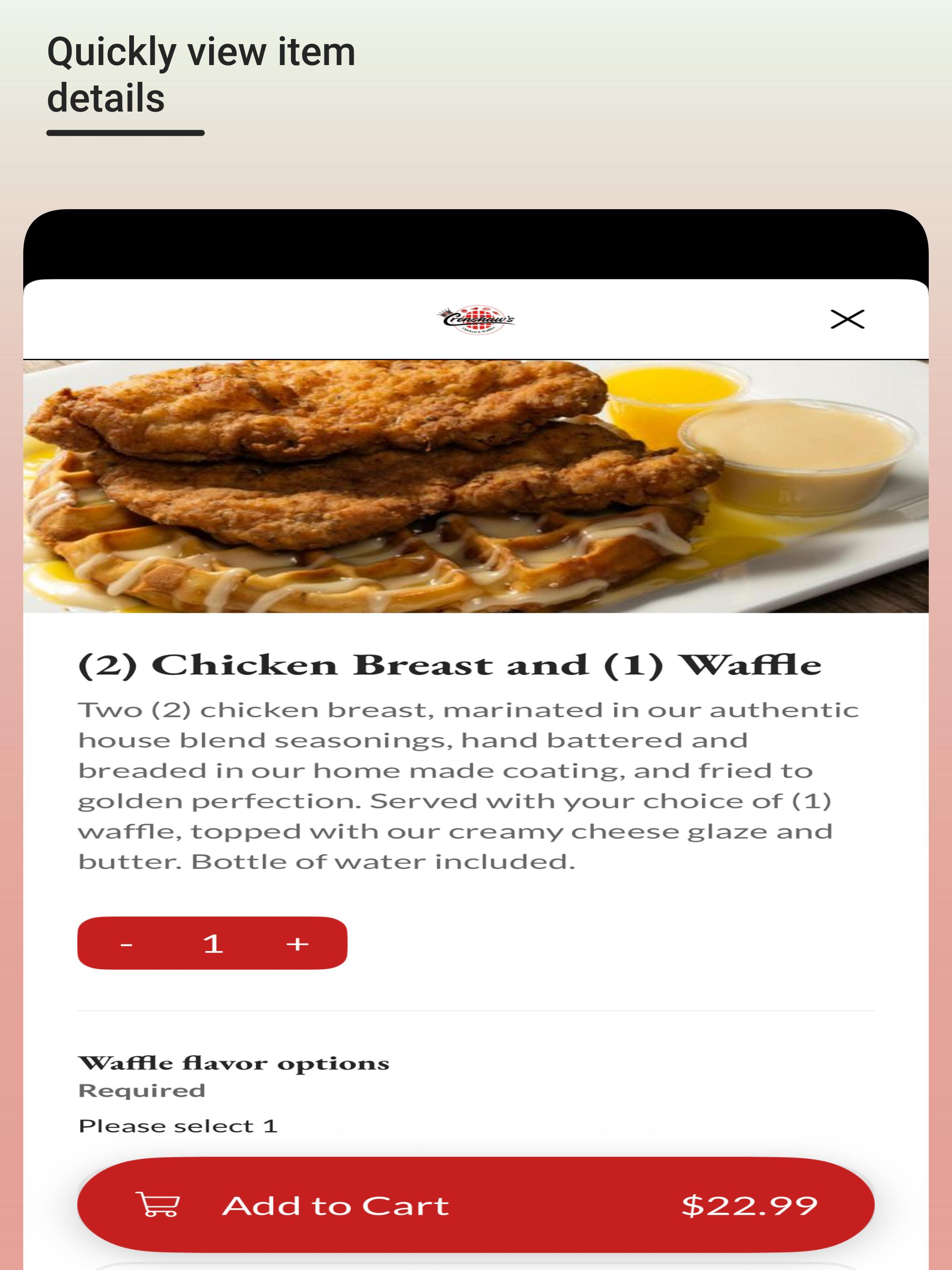 Crenshaw's Chicken And Waffles screenshot 12