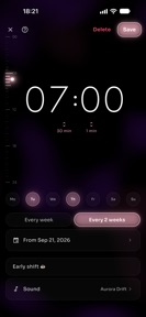 Dzvin: Morphing Clock Widget screenshot