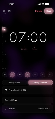 Dzvin: Morphing Clock Widget Screenshot 3 of 6