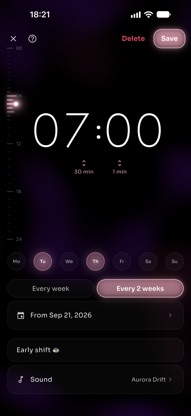 Dzvin: Morphing Clock Widget screenshot 3