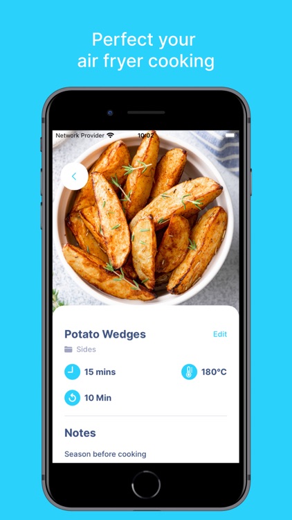Air Tymer - Air Frying Times