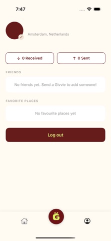 Givvie screenshot