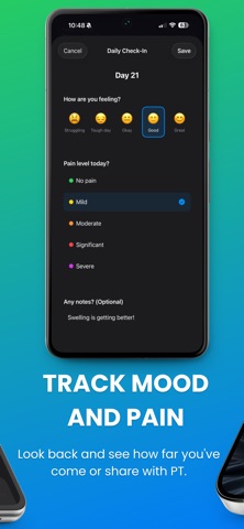 ACL Buddy - Recovery Tracker screenshot