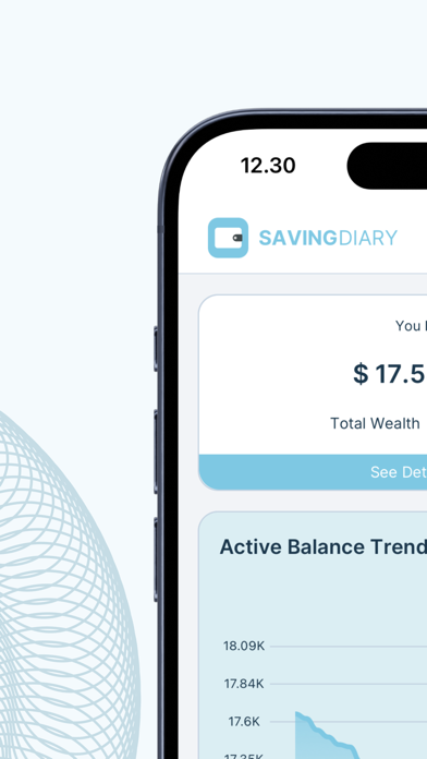 Saving Diary - Money Manager Screenshot