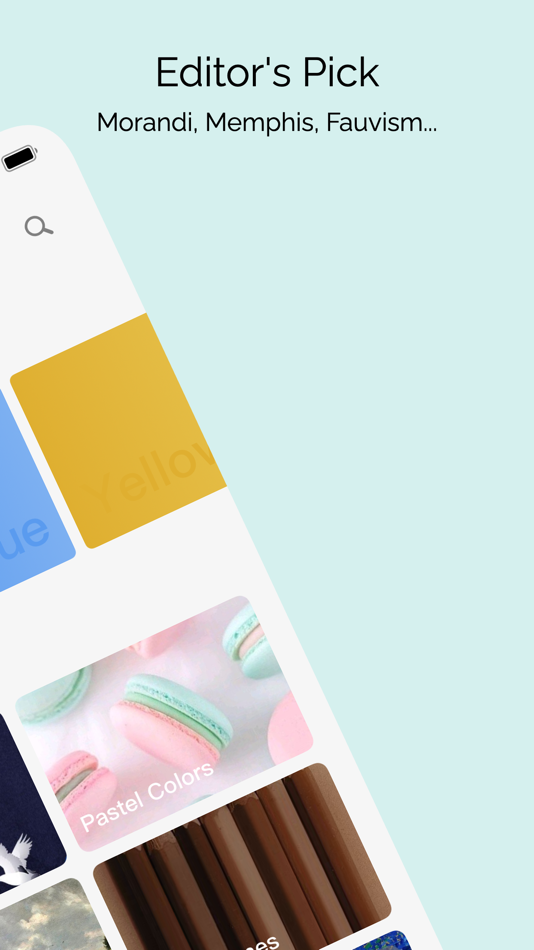 #2. iColors - Color palette muse (iOS) By: 旭奕 唐