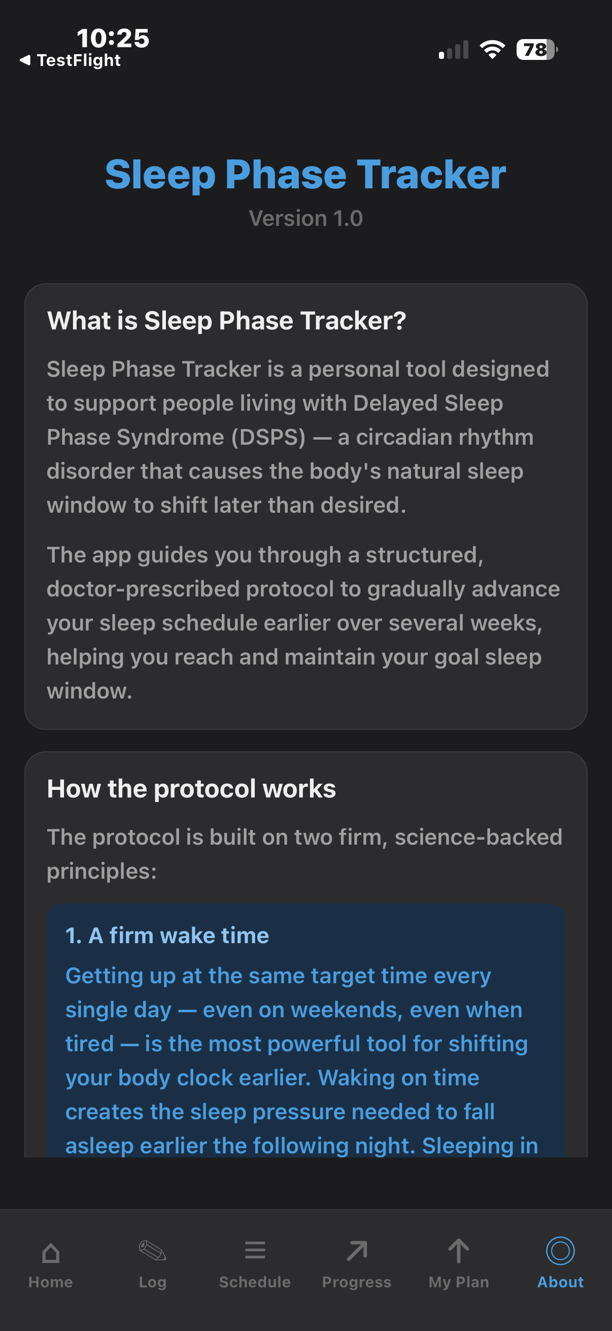 Sleep Phase Tracker screenshot 3