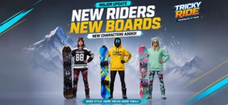 Downhill Snowboard Racing Screenshot 2 of 6