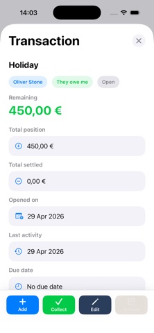 Lenxo - Credits & Debts Screenshot 4 of 6