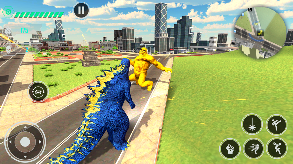 #2. Kaiju Robot Car Transform Game (iOS) 由: Qandeela Ambreen
