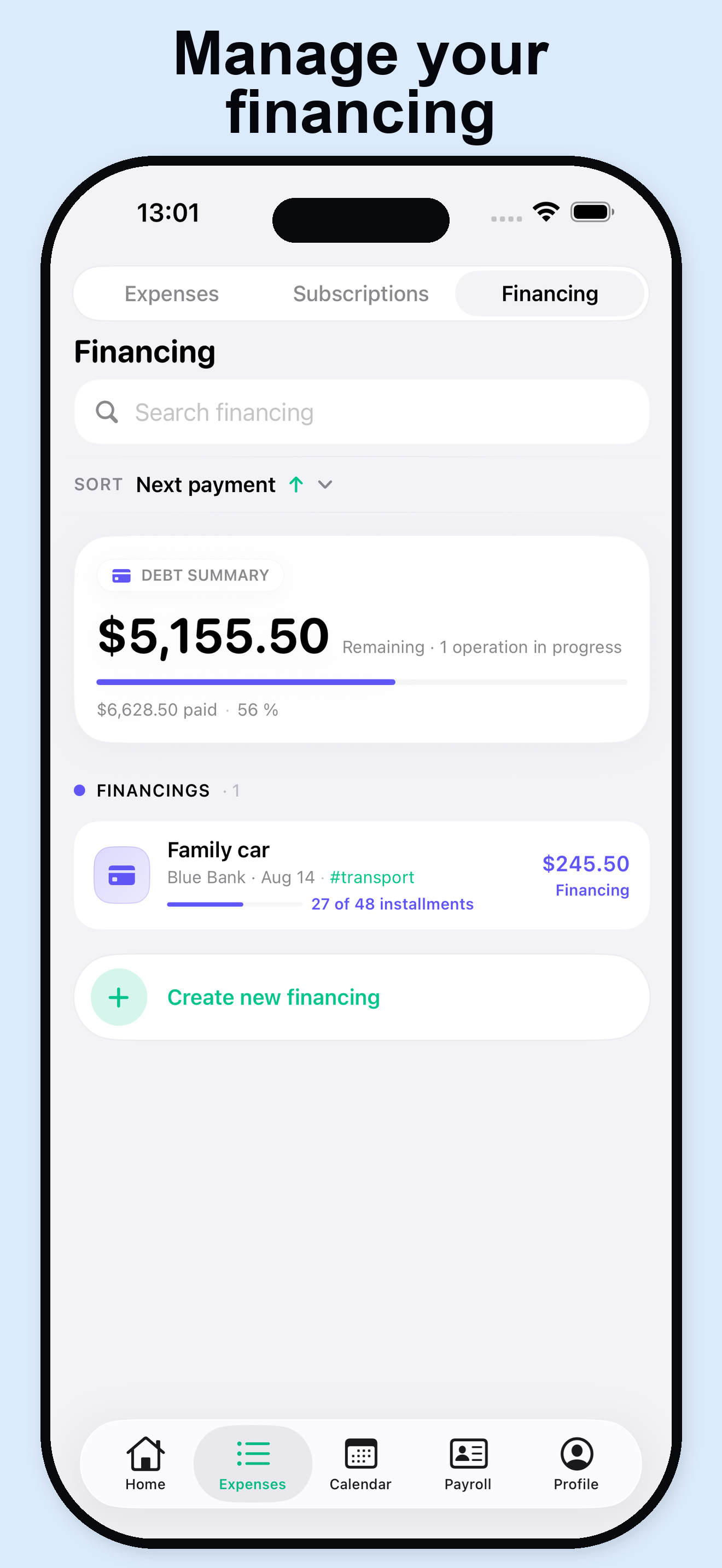 Expenses & Subscriptions screenshot 4