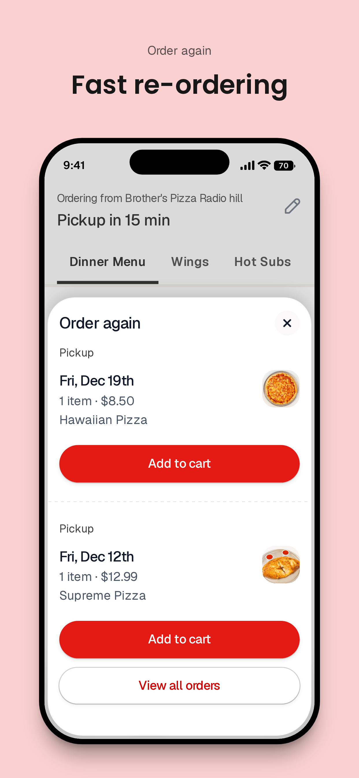 Brother's Pizza PA screenshot 4