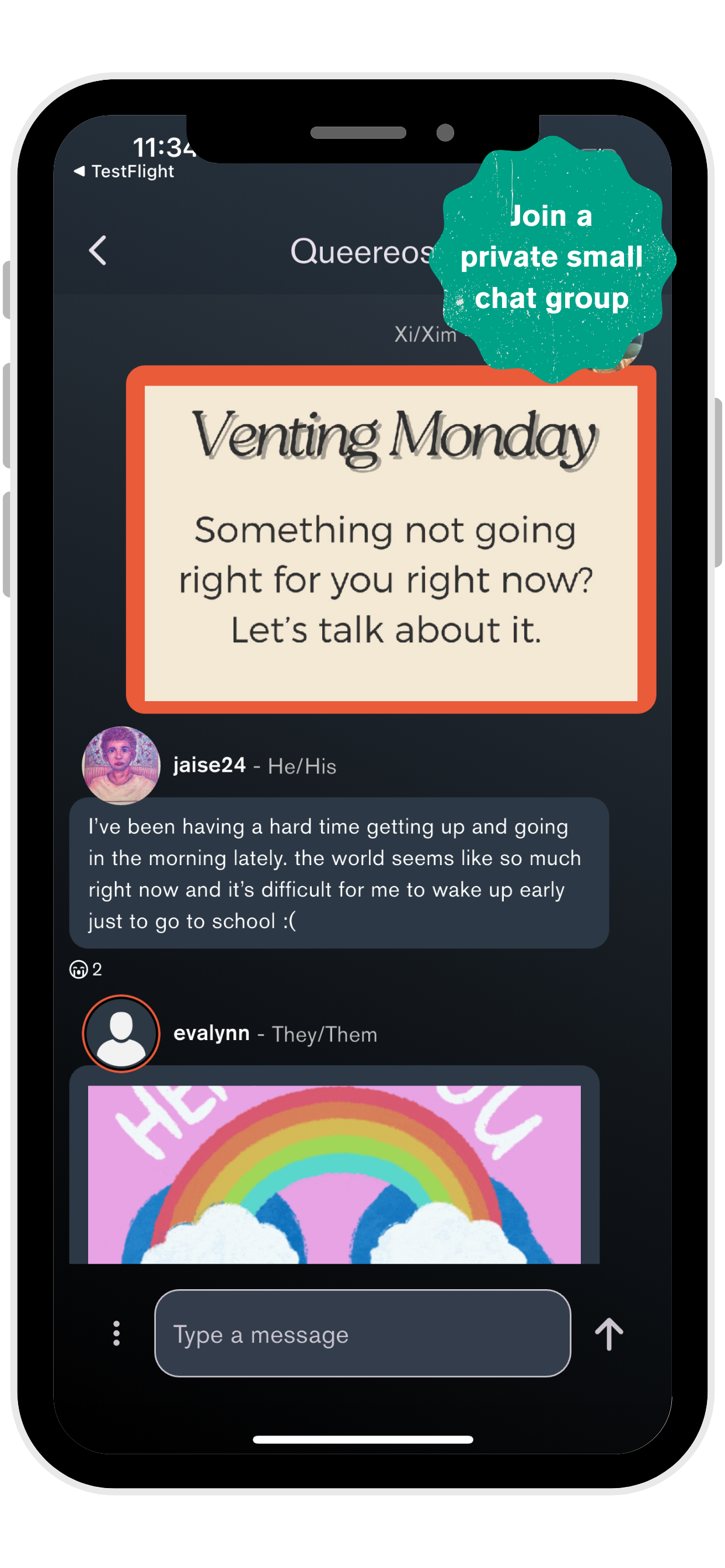 Give Us The Floor: Group Chat
