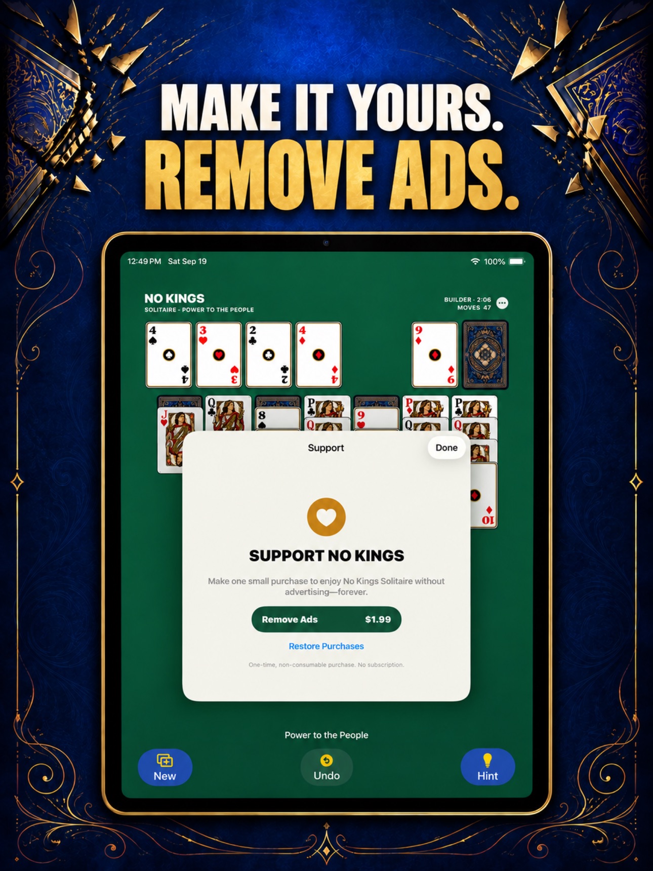 Screenshot 12 of No Kings Solitaire