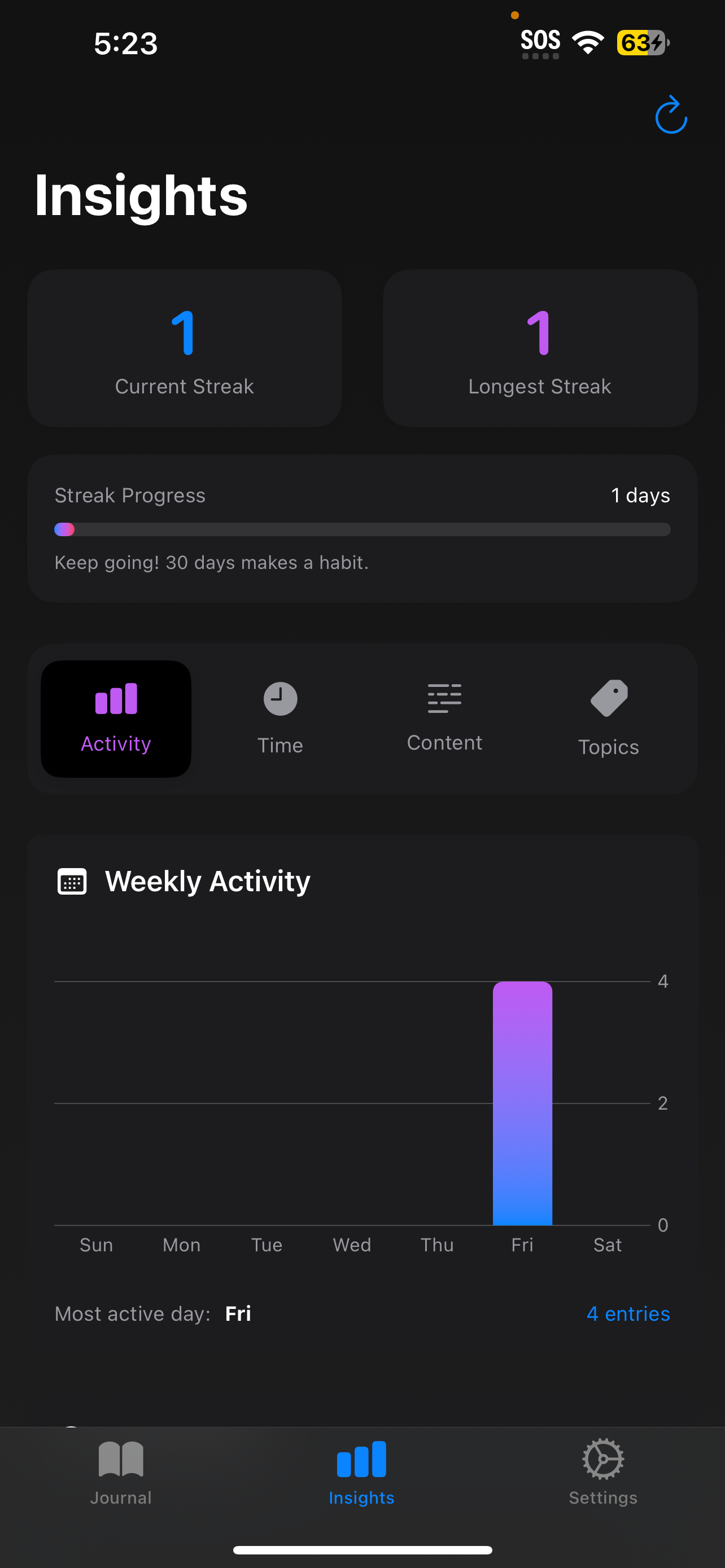 Journal Buddy screenshot 5