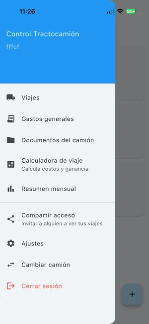 Control Tractocamión screenshot 1