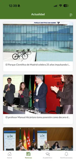 UAM App screenshot 2