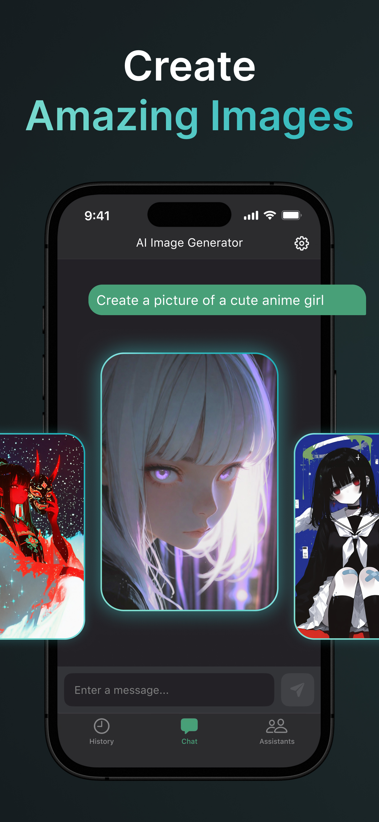 CHATIO AI Chat, Text & Image screenshot 2