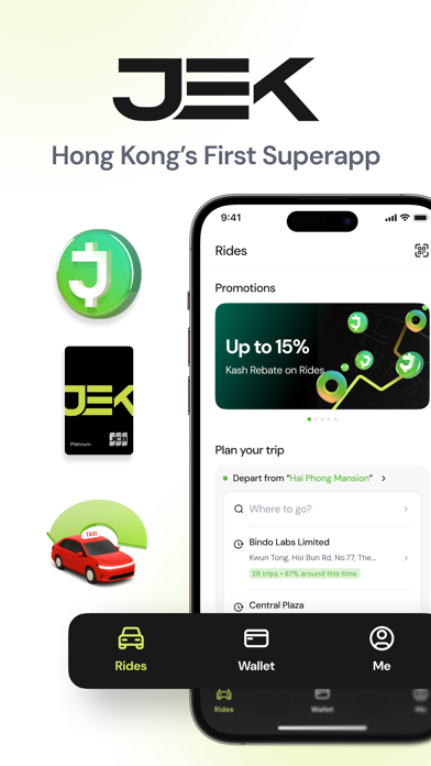 Jek iPhone screenshot 1 - Lifestyle app