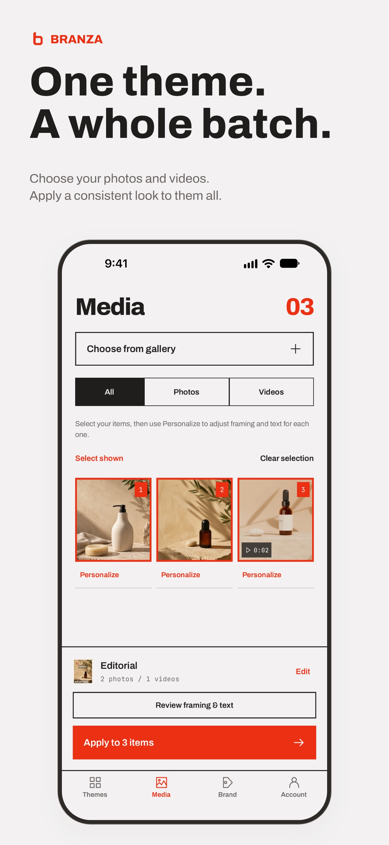 Screenshot 5 of Branza: Brand Photo & Video