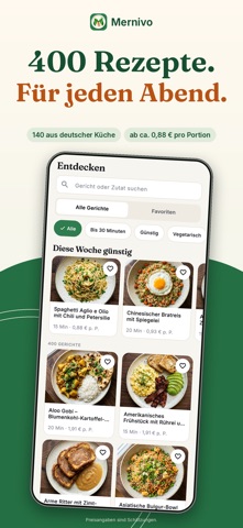 Mernivo: Meal Planner & Budget screenshot 4