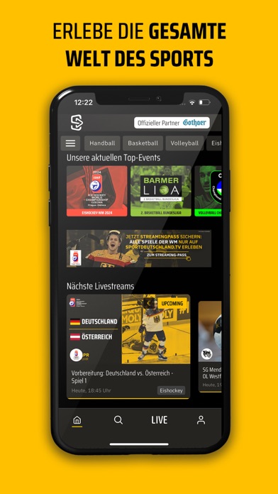 Sportdeutschland TV Screenshot