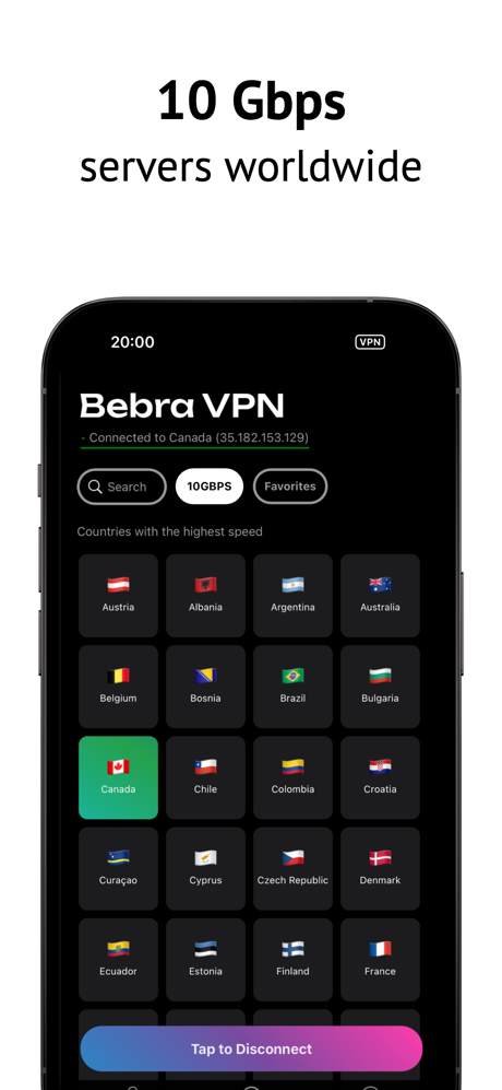 Bebra VPN screenshot 3