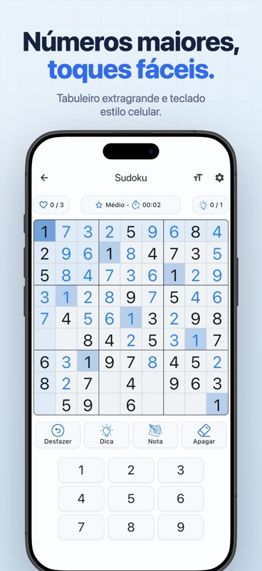 Sudoku - Sem Anúncios Offline screenshot 5