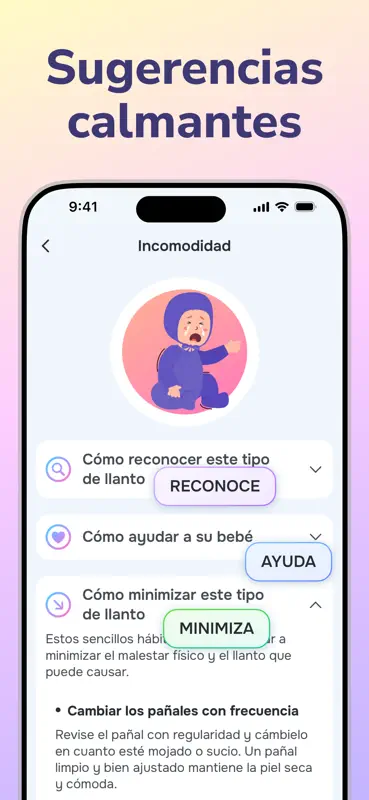 Llanto de bebé: Analizador screenshot 7 of 8