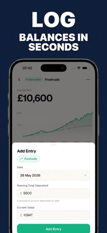 Worthi - Net Worth Tracker screenshot